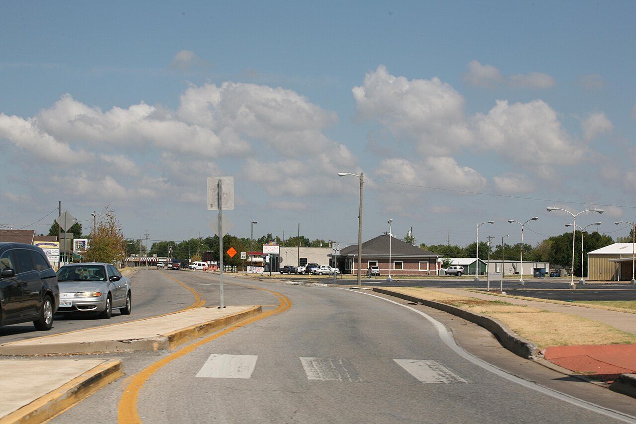 Carthage, MO street scene near Joplin, where we provide hail damage roof repair